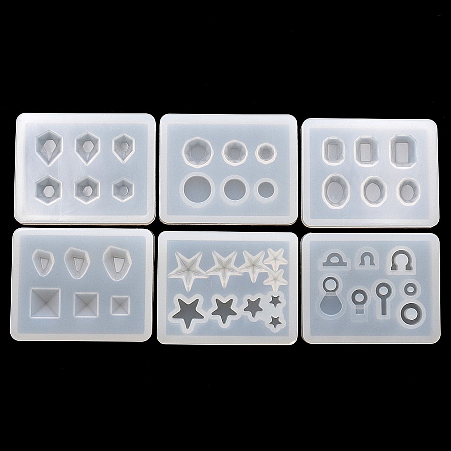Nail Art Love - SNASAN Cute Beads Silicone Mold Earrings