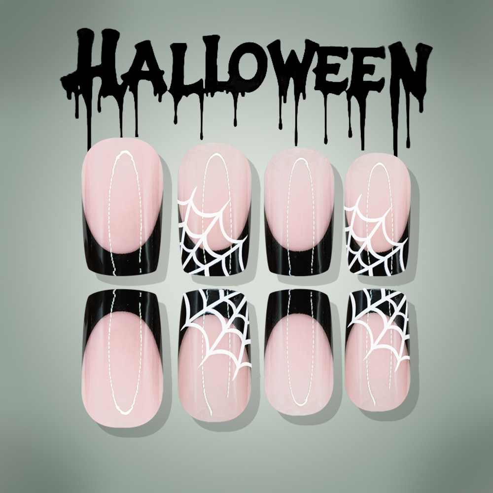 24Pcs Halloween Press On Nails - Nail Art Fake review and price