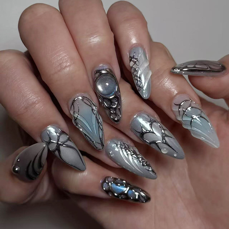24pcs Wearable Press on Nails  - Nail Art Love review and price