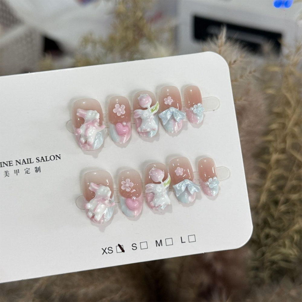 Cute Sweet Girlish Style Glitt - Nail Art Love review and price