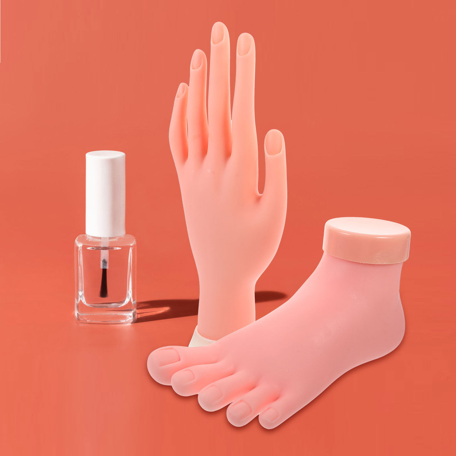 2Pcs Manicure Training Fake Ha - Nail Art Fake review and price