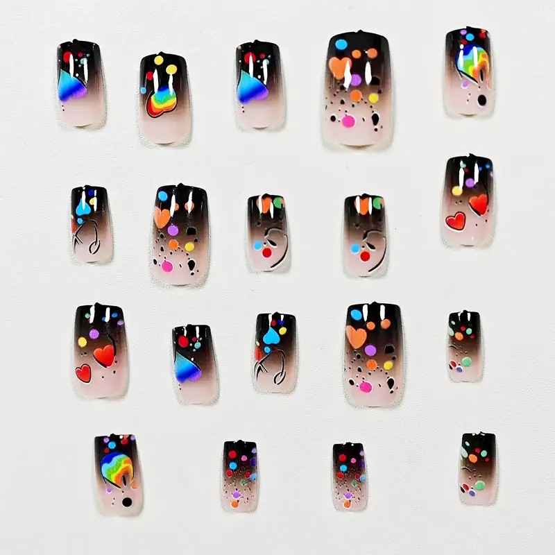 24PCS Nude Press on Nails Shor - Nail Art Fake review and price