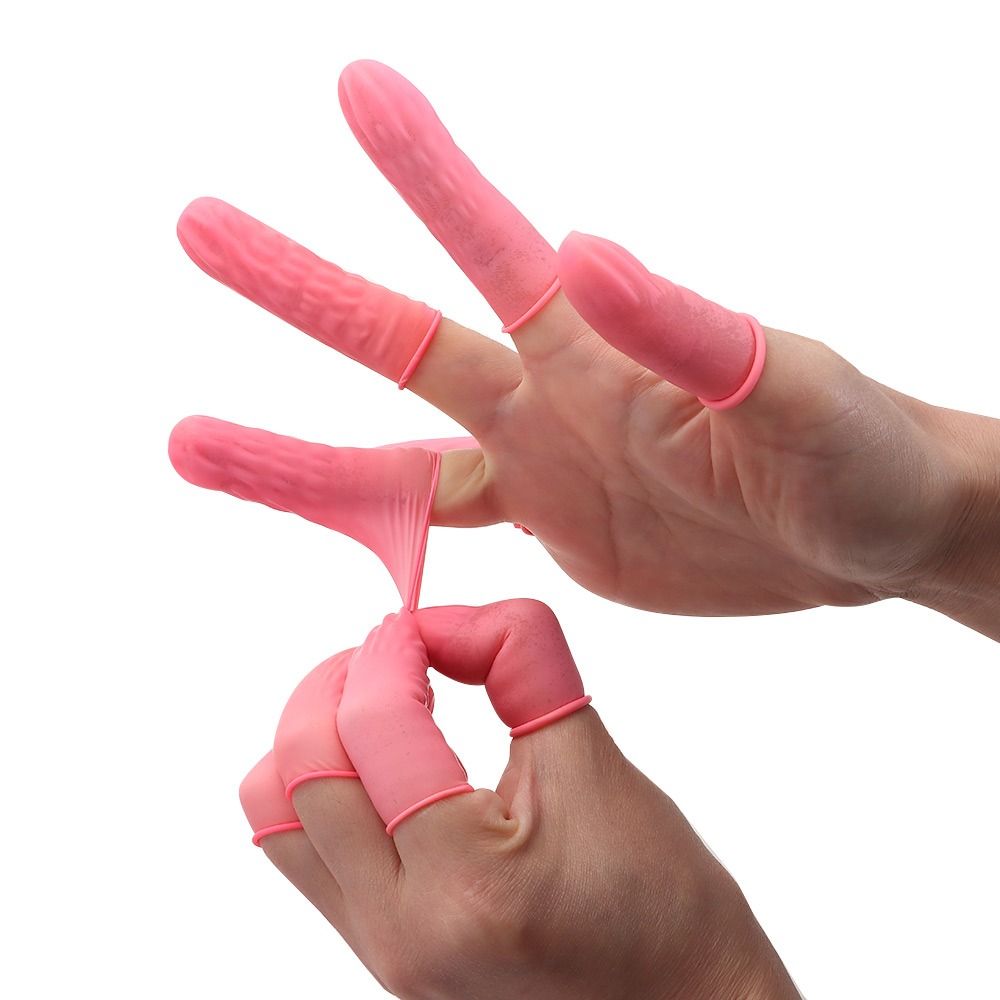 100PCS Disposable Finger Cover - Nail Art Natural review and price