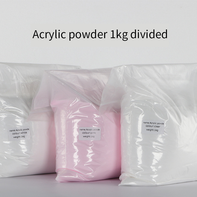 1000g White Clear Pink Nail Ac - Nail Art Emas review and price