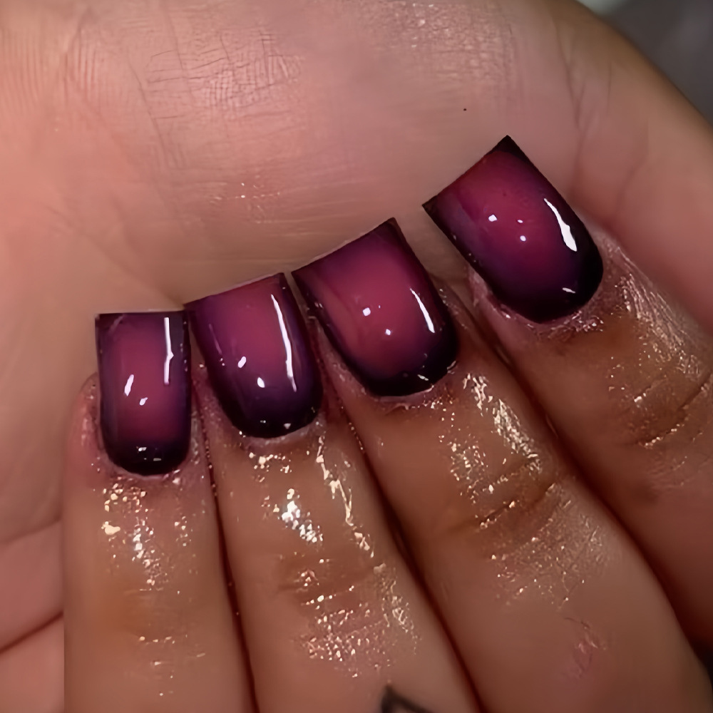 Short Square fake nails for wo - Nail Art Fake review and price