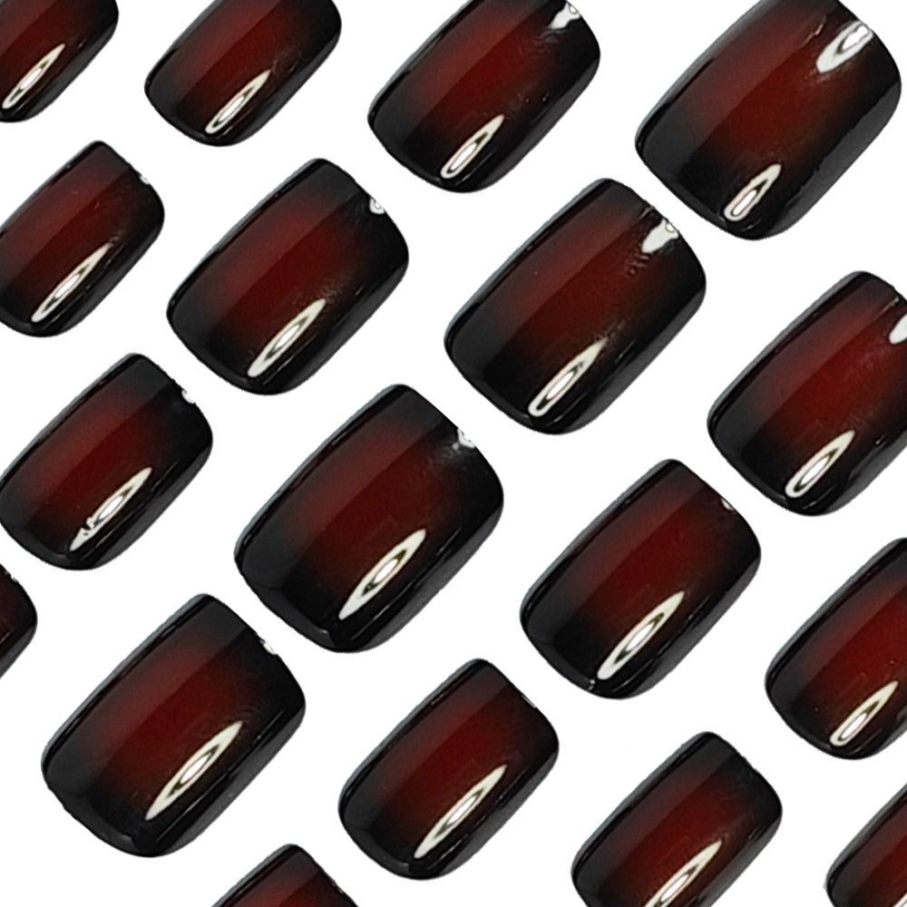Short Square fake nails for wo - Nail Art Fake review and price
