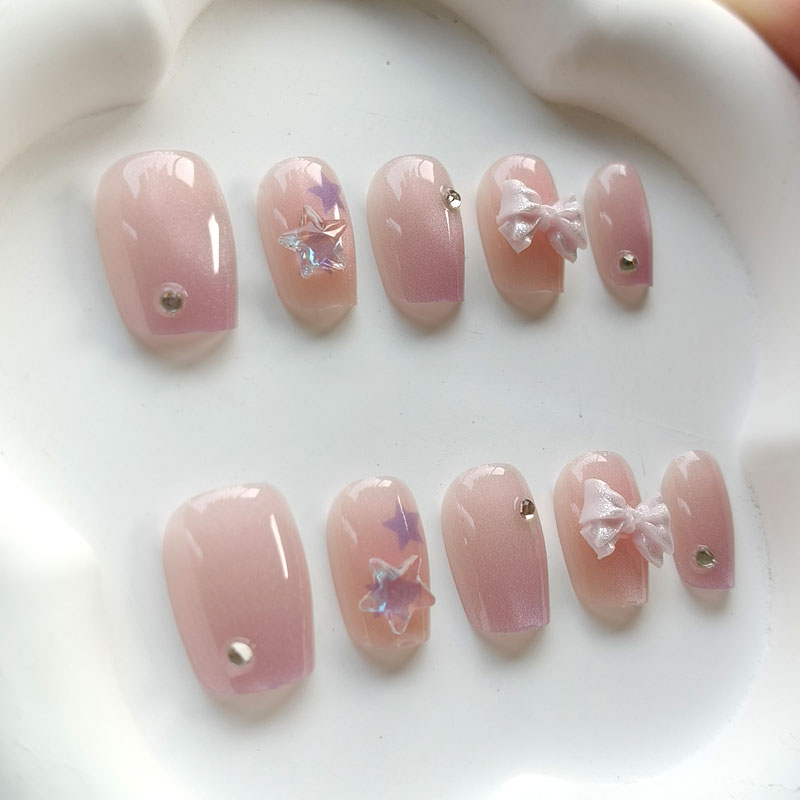 10Pcs Teenage Girl Fashion Cut - Nail Art Love review and price