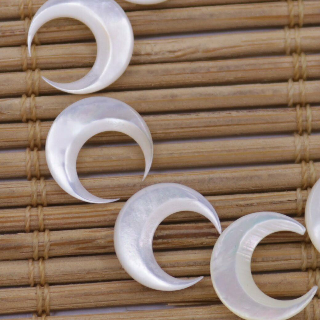 10 PCS Nail 3D Art Moon Shape  - Nail Art Natural review and price