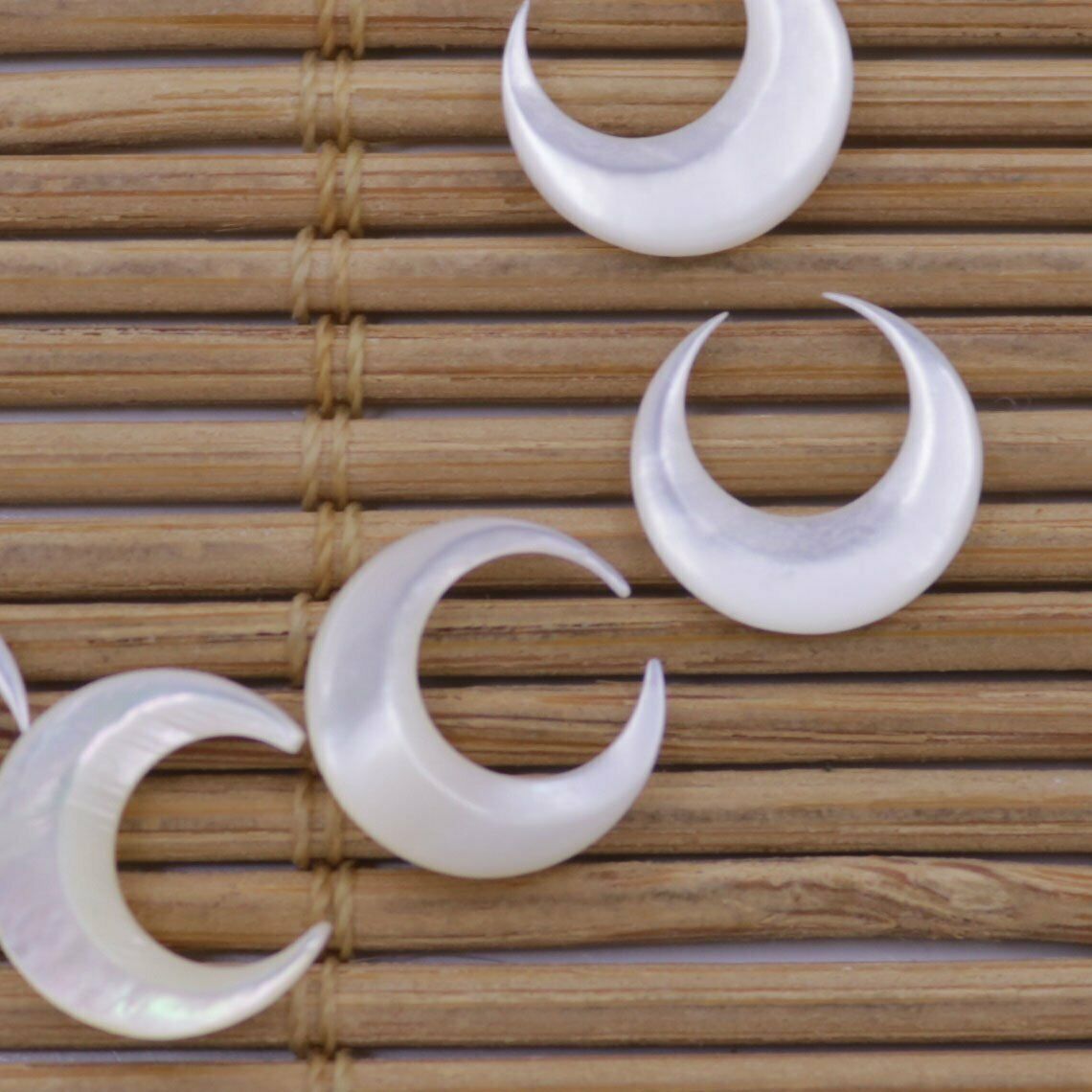 10 PCS Nail 3D Art Moon Shape  - Nail Art Natural review and price